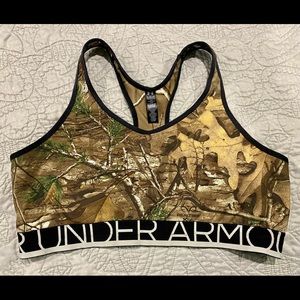 Under Armour Camo Realtree sports bra XL